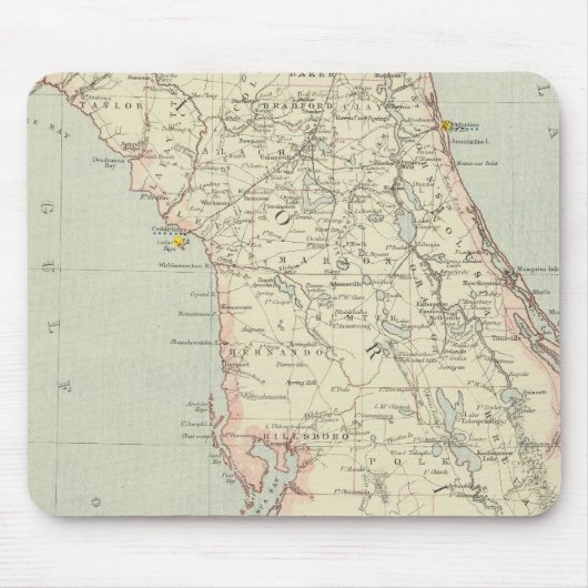 Tapis De Souris Floriada, États-Unis (Devant)