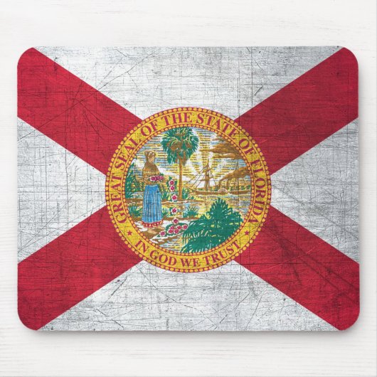 Tapis De Souris Florida State Flag Mouse Pad (Devant)