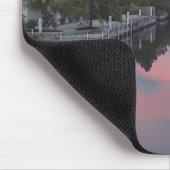 Tapis De Souris Floride Keys Canal Sunset (Coin)