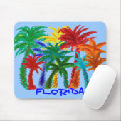 Tapis De Souris Floride palmier mousepad (Avec souris)