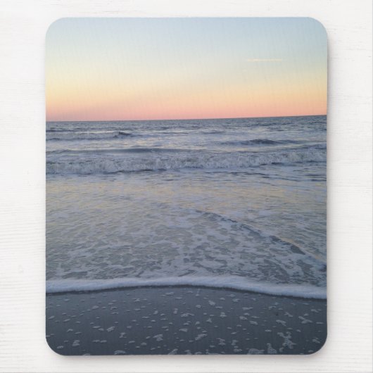 Tapis De Souris Floride Sunset Beach Ocean Photo (Devant)