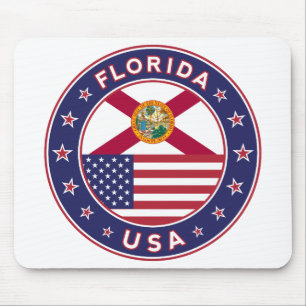 Tapis De Souris Floride, T-shirt Floride, autocollant Floride