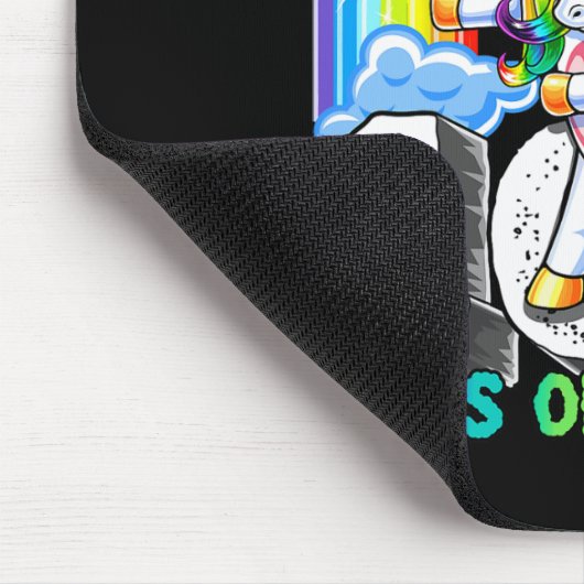 Tapis De Souris Flossing through the 100 Days of School Flossing U (Coin)