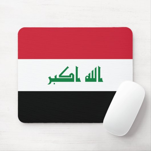 Tapis De Souris Flot d'Iraq (Avec souris)