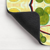 Tapis De Souris Flotte de crème verte Mousepad (Coin)