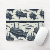 Tapis De Souris flotte d'imaginaires (Avec souris)