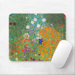 Tapis De Souris Flower Garden by Gustav Klimt<br><div class="desc">Visitez mon magasin pour un design plus intéressant et plus de choix de couleurs => zazzle.com/colorfulworld*</div>