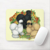 Tapis De Souris Flower Garden Silkies (Avec souris)