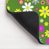 Tapis de souris Flower Power (Coin)