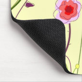Tapis De Souris Flower power (Coin)