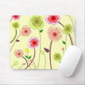 Tapis De Souris Flower power (Avec souris)