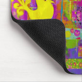 Tapis De Souris Flower power (Coin)