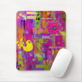 Tapis De Souris Flower power (Avec souris)
