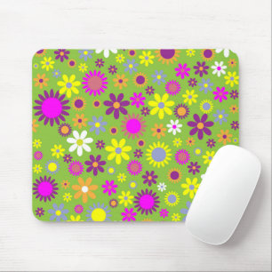 Tapis De Souris Flower Power 70's Collection - Mouse Pad