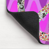 Tapis De Souris Flower Power Peace I - sinus pnk (Coin)