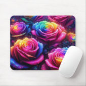 Tapis De Souris Flowers (Avec souris)