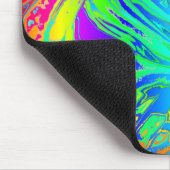 Tapis De Souris Fluide Arc-en-ciel Abstraits de peinture (Coin)