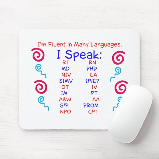 Tapis De Souris Fluide dans les abréviations (Avec souris)