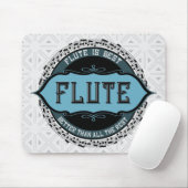 Tapis De Souris Flute Best Music Note Circle (Avec souris)