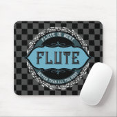 Tapis De Souris Flute Best Music Note Circle (Avec souris)