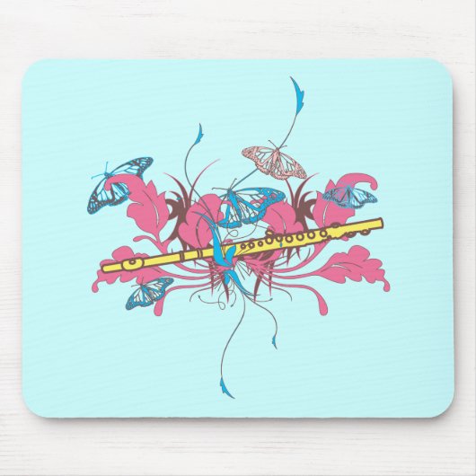Tapis De Souris Flûte papillon (Devant)