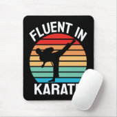 Tapis De Souris Flux dans Karate Funny Karate (Avec souris)