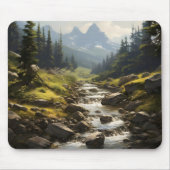 Tapis De Souris Flux dans les montagnes (Devant)