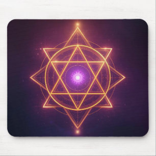 Tapis De Souris Flux d'énergie divine Diwali ArtivaNest