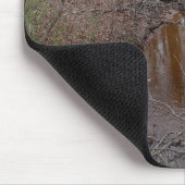 Tapis De Souris Flux forestier éffrayant Mousepad (Coin)