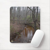Tapis De Souris Flux forestier éffrayant Mousepad (Avec souris)