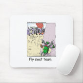 Tapis De Souris Fly Swat Team Funny Police Cadeaux & Objets de col (Avec souris)