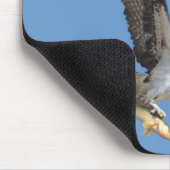 Tapis De Souris Flying Osprey & Fish Wildlife Photography (Coin)