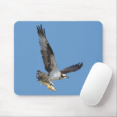 Tapis De Souris Flying Osprey & Fish Wildlife Photography (Avec souris)