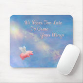 Tapis De Souris Flying Pig Grow Your Wings (Avec souris)