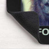 Tapis De Souris Focus Black Llama Inspiration (Coin)