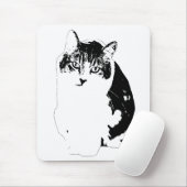 Tapis De Souris Focus Moderne Doux (Avec souris)