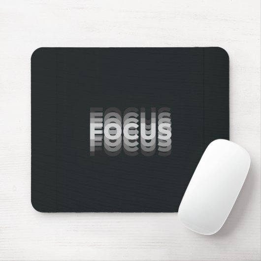 Tapis De Souris Focus Optical Illusion Mouse Pad (Avec souris)