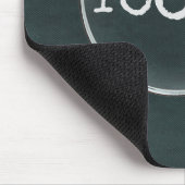 Tapis De Souris Focus Texte Sous La Plaque De Souris De Verre (Coin)