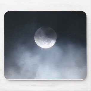 Tapis De Souris Foggy Moon