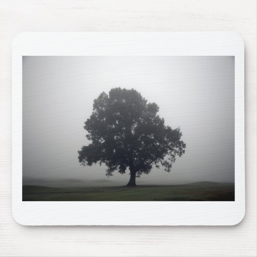 Tapis De Souris Foggy Tree (Devant)