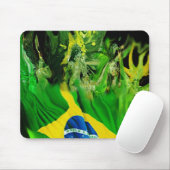 Tapis De Souris Fogo De Brésil (Avec souris)