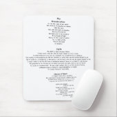 Tapis De Souris Foi (Avec souris)