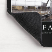Tapis De Souris Foi : Citation inspirante (Coin)