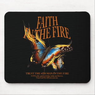 Tapis De Souris Foi dans le feu