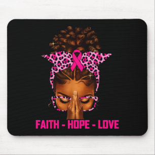 Tapis De Souris Foi Espoir Amour Femmes Noires Afro Chrétiennes Se