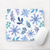 Tapis De Souris Foliage d'hiver (Avec souris)