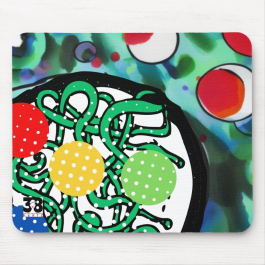 Tapis De Souris Folie du bouc de viande (Devant)