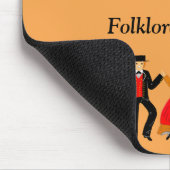 Tapis De Souris Folklore de l'Alsace, France (Coin)