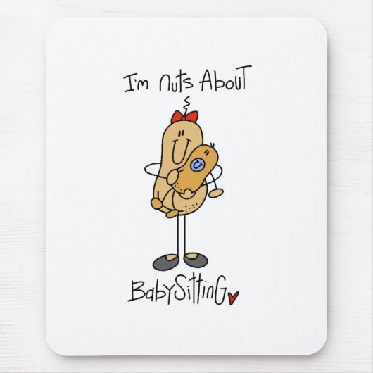 Tapis De Souris Folle de babysitting (Devant)