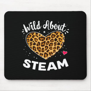 Tapis De Souris Folle de la brigade Steam Léopard Tige Byck À l'éc